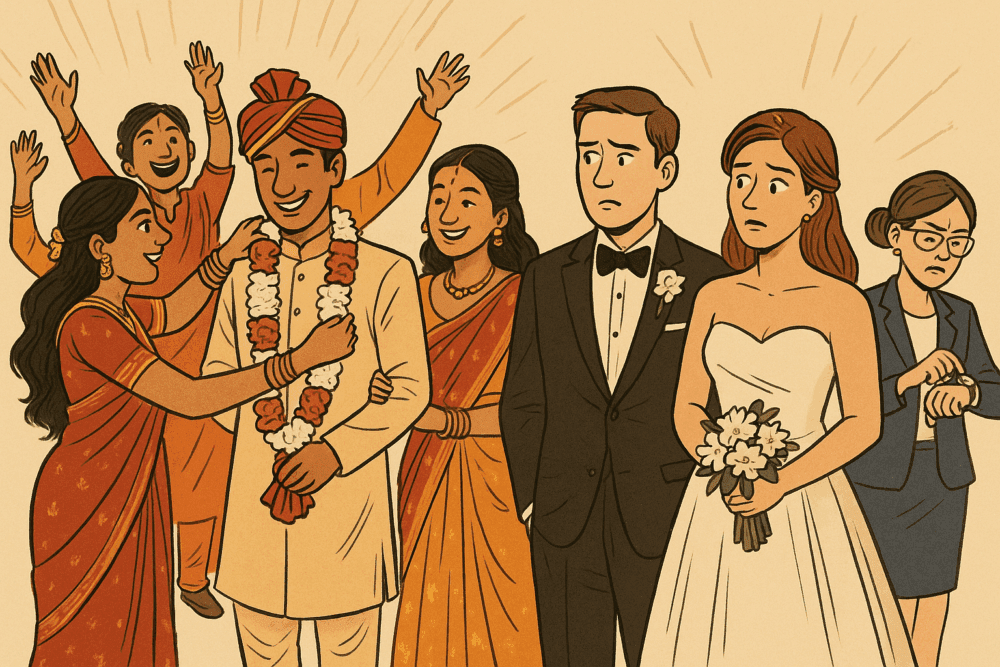 The Regetis Indian American Fusion Wedding Photographers